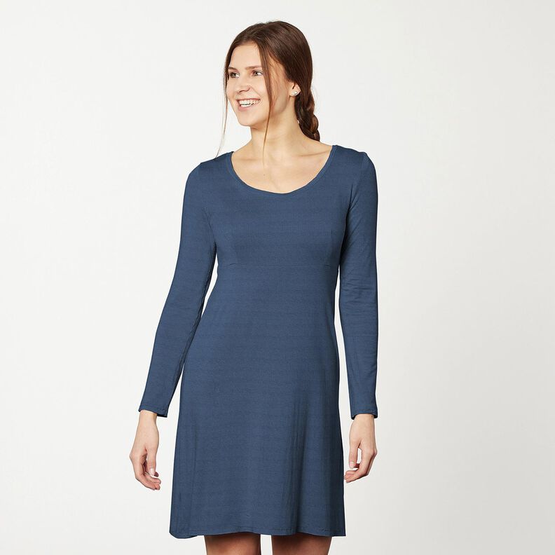 Medium Cotton Jersey Plain – denim blue,  image number 7