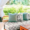 Outdoor Fabric Canvas magnolias – grey,  thumbnail number 6