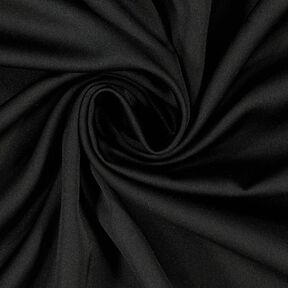 Microfibre Satin – black | Remnant 90cm, 