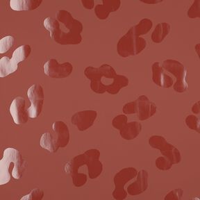 Raincoat Fabric leopard print – hollyhock, 