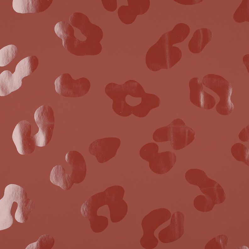 Raincoat Fabric leopard print – hollyhock, image number 1