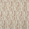 Decor Fabric Jute-Look Christmas Collage – dune/white,  thumbnail number 1