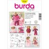 Doll Dresses, Burda 7753,  thumbnail number 1
