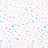 Double Gauze/Muslin colourful scribble dots Digital Print – offwhite,  thumbnail number 1