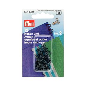 Spring Hooks and Eyes [12 Pair] | PRYM, 