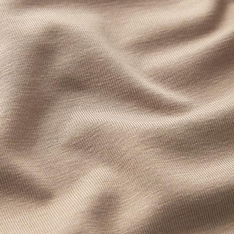 Bamboo Viscose Jersey Plain – sand, image number 3