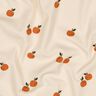 GOTS Cotton Jersey Oranges | Poppy Fabrics – light beige/caramel,  thumbnail number 2