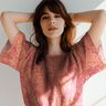 Cotton Poplin The Wanderer | Nerida Hansen – apricot/pink,  thumbnail number 6
