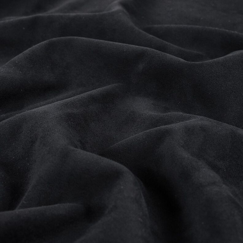 Velour with Sherpa Fur backing – black,  image number 2