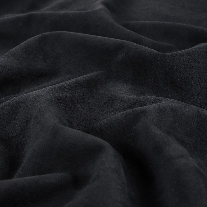 Velour with Sherpa Fur backing – black, image number 2