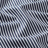 Cotton Poplin Stripes – navy blue/white,  thumbnail number 2