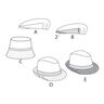 Men's Hats, Vogue 8869 | One Size,  thumbnail number 7