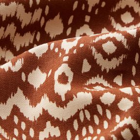 Decor Fabric Canvas ethnic – bronze/natural, 