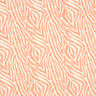 GOTS French Terry Zebra | Tula – light beige/orange,  thumbnail number 1