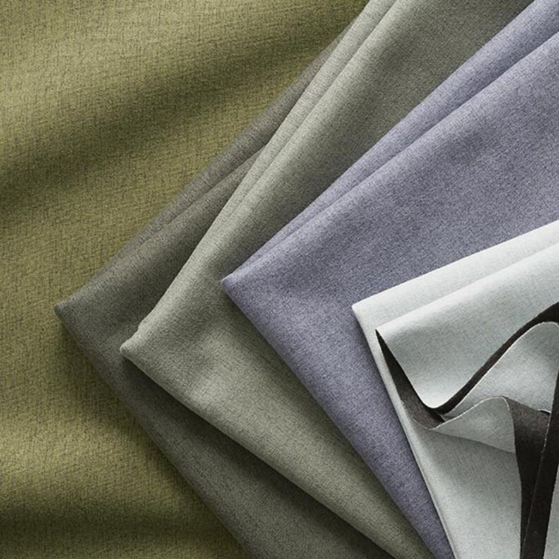 Fine melange upholstery fabric – mustard,  image number 8