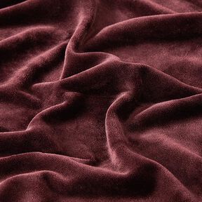 Stretch Velvet Nicky Velours – aubergine, 