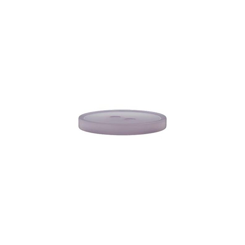 2-Hole Polyester Button  – pastel mauve,  image number 2