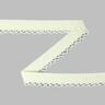 Bias Tape with Crochet Trim 11 – offwhite,  thumbnail number 1