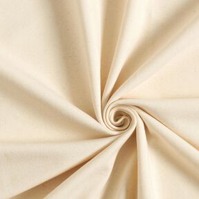 GOTS Unbleached French terry summer sweatshirt fabric | Tula – natural, 