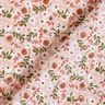 Cotton Poplin little flowers – rosé/copper,  thumbnail number 4