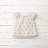 Double Gauze/Muslin Cute giraffes – white,  thumbnail number 5