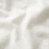 Ajour dobby cotton – white,  thumbnail number 2