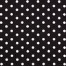 Cotton Poplin Large Dots – black/white,  thumbnail number 1