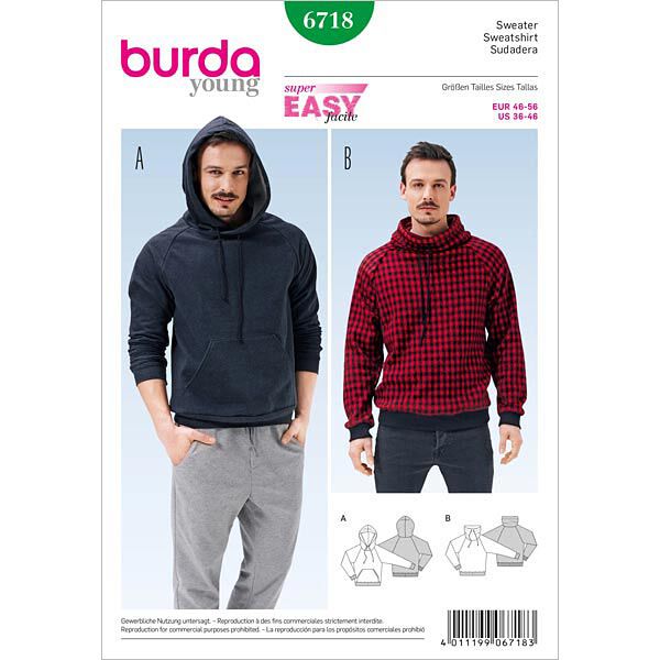 Sweater, Burda 6718,  image number 1