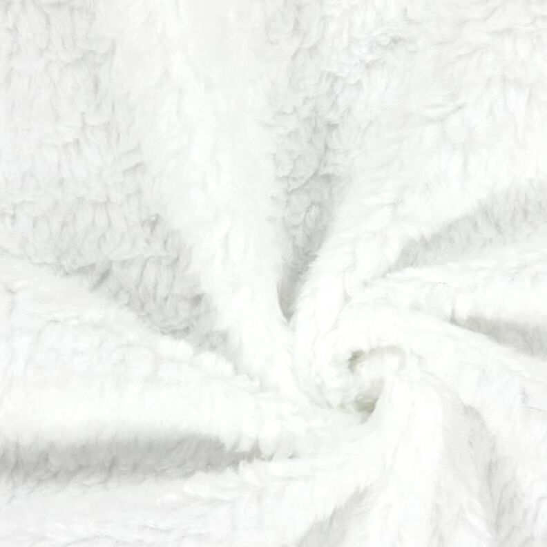 Imitation Lamb Fur – white,  image number 1