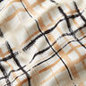Abstract check linen viscose blend – natural/beige,  thumbnail number 2