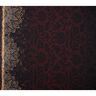 Cotton JerseyBorder Fabric Mandala with gold speckles | Glitzerpüppi – black brown/gold,  thumbnail number 5