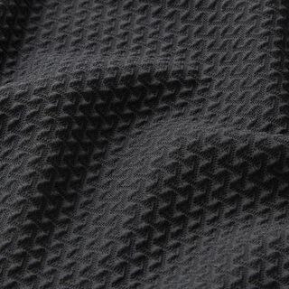 Diamonds Stretch Cloqué – black, 