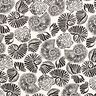 <h2>Viscose Air Flow Fabric Shells, Off-white/Black &ndash; Woven and Digitally Printed</h2>,  thumbnail number 1