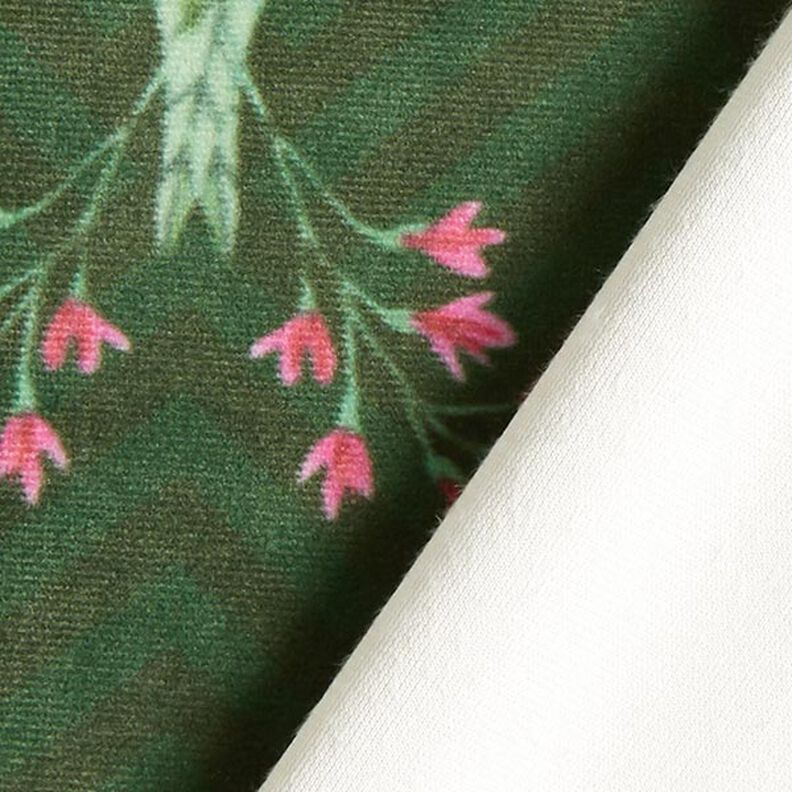 Digital Print Velvet Snake – dark green/grey, image number 4