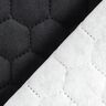Upholstery Fabric Velvet Honeycomb Quilt – black,  thumbnail number 6