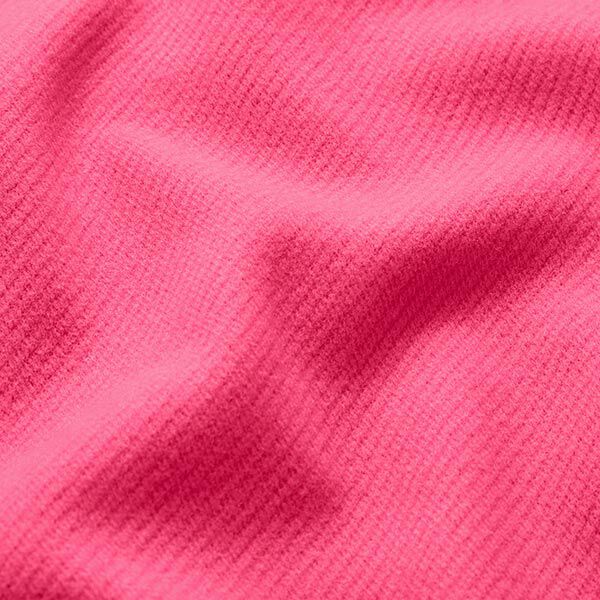 plain wool blend coat fabric – intense pink,  image number 2