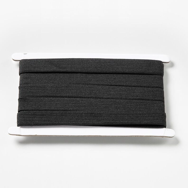 Smooth elastic tape [3 m | 15 mm] – black,  image number 1