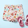 Cotton Poplin colourful hustle and bustle– misty grey,  thumbnail number 5