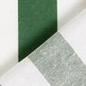Decor Fabric Canvas Stripes – green/white,  thumbnail number 4