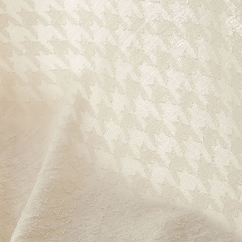 Houndstooth jacquard dobby – offwhite,  image number 3