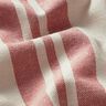 Decor Fabric Canvas woven stripes – red,  thumbnail number 2