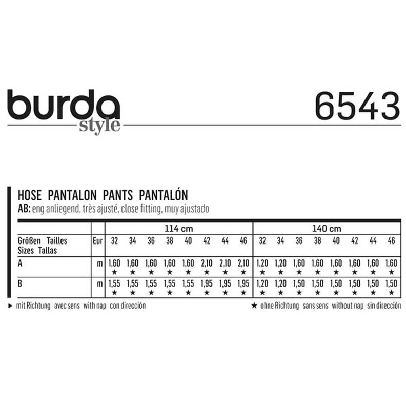 Pants, Burda 6543,  image number 11