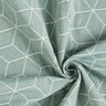 Decor Fabric Jacquard modern cubes – reed/ivory,  thumbnail number 3
