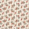 Muslin Quilted Fabric romantic flowers – offwhite/pale berry,  thumbnail number 1