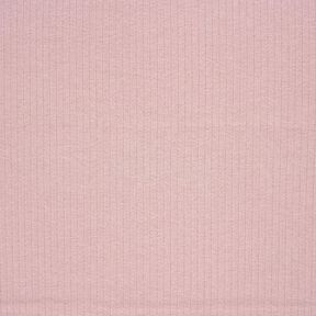 Super soft rib knit plain – light dusky pink, 