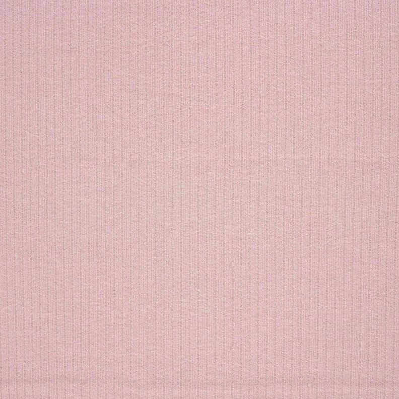 Super soft rib knit plain – light dusky pink,  image number 1