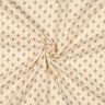 GOTS Double Gauze/Muslin Boho diamond pattern  | Poppy Fabrics – cream/cinnamon,  thumbnail number 3
