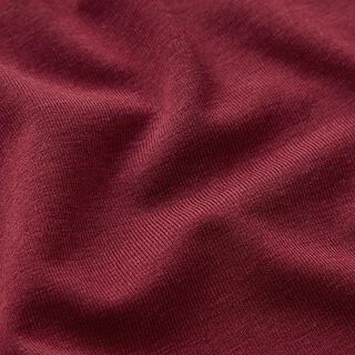 Bamboo Viscose Jersey Plain – burgundy, 