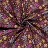 Cotton Poplin Star Mix – burgundy/gold,  thumbnail number 3