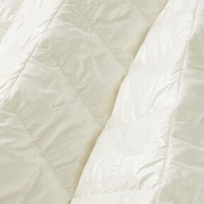 Quilted Fabric subtle sheen diamonds – ivory, 